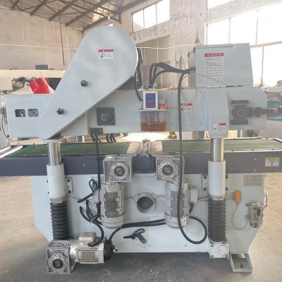 China Building Material Shops Good Quality 380v Flat Wood Auto Double Sides Planer for sale
