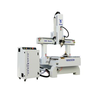 China Factory 5axis CNC Woodworking Machine 5 Axis Wood Acrylic Multi Functional Wood Router Cutting Engraving PVC PVC Milling Machine for sale