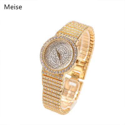 China Day/date Yiwu Coqi new European and American men's full diamond fashion hip hop cool watch YY274 starry quartz watch for sale