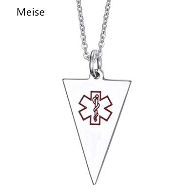 China OTHER Yiwu Coqi ZZ14 Fashion Stainless Steel Medical Pendant for sale