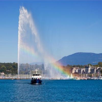 China Musical Fountain Außensprühbrunnen mit Musical Signal Control und Laserbrunnen Betriebsfeuchtigkeit 0-90% zu verkaufen