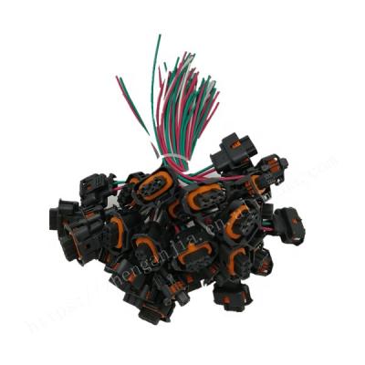 China Crawler Excavator Factory Price Excavator Electrical Parts Common Rail Sensor Socket For Volvo KOMATSU EC PC200-8 for sale