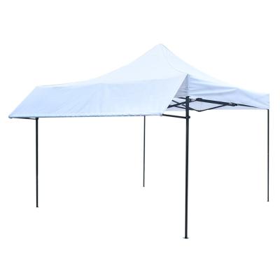 China Steel with black speckled paint Factory direct sell 3x3 10x10 white strong 420D oxford cloth toldo plegable 3x3 trade show tent for market stall for sale