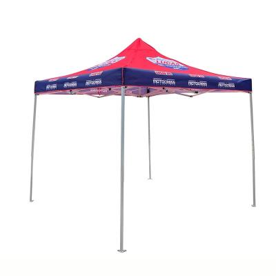 China Aluminum Hot selling full-printed 3x3m 10x10 folding type collapsible advertising tent trade show tent for display for sale