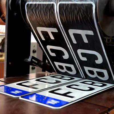 China China Manufacturer High Durability Printable Color Waterproof Reflective Film Sheeting For Car Number License Plate for sale
