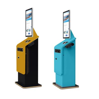 China Selbstbedienung Kiosk Bodenstand Touchscreen automatischer Bargeldwechsel Währungsumtausch Selbstbedienung Zahlung Terminal Kiosk zu verkaufen