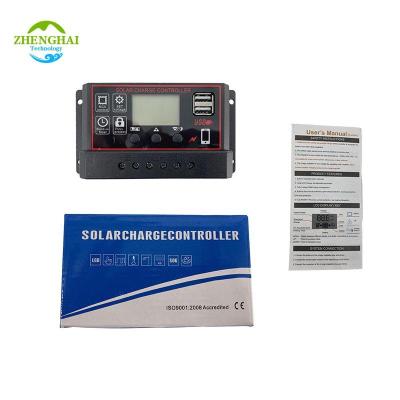 China Charger Controller 2023 New 12V 24V Lithium Battery Lead Acid Battery Charger 20A 30A 40A 50A 60A Intelligent Solar Charge Controller for sale