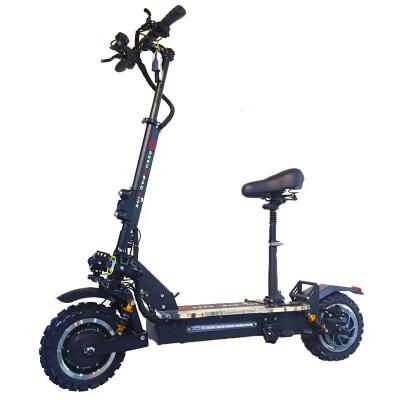 China High quality unisex top speed 80km/h 3600W 60V dual motor electric scooter with cross tires for sale