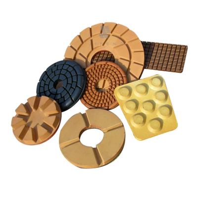China Natural Stones Resin Concrete Polishing Pad For Polishing Stone , Polishing Concretes With Fast Speed And Good Performance for sale
