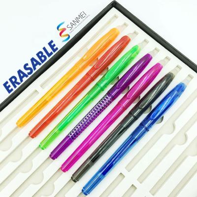 China Normal Temperature Friction Ink Vanishing Heat Customize Erasable Gel Pen for sale