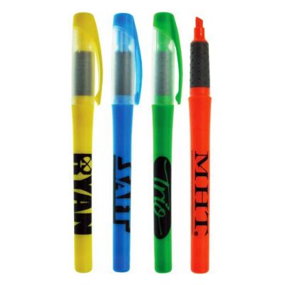 China office & School Markers Stick Highlighter Bar Popular Hot Selling Promotional Marker Pen With Colorful Ink for sale