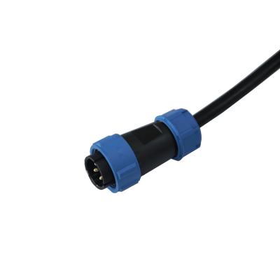 China Easy Installation Waterproof IP68 SP/TS17 Docking-2 Pin Cable Connectors Female Connector and Male Plug and Socket Connector for sale