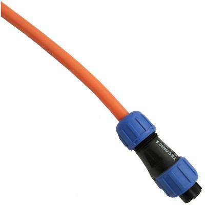 China Easy Installation 2 3 4 5 6 7 9 Pin Waterproof Plastic Circular TS Series Aviation Connector Plug Cable Connector Ip68 For Led Screen for sale