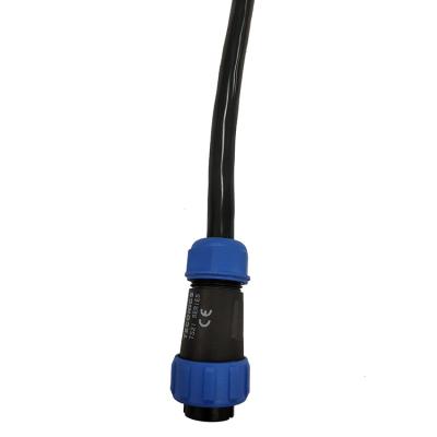 China Aviation Easy Install Plastic Male Plug + Female Connector TS21Extension Cable Wire Outdoor Waterproof IP68 Connectors for sale