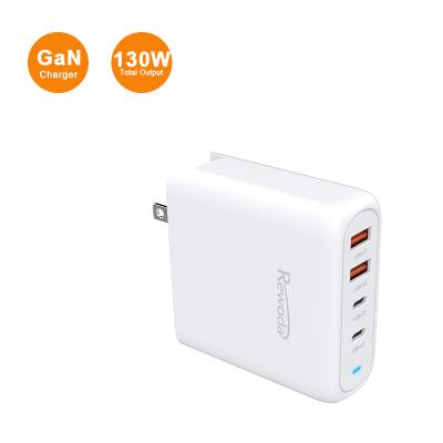 China Macbook type c to 130w USB c 20w QC 3.0 Gan Charger type fast adapter for sale