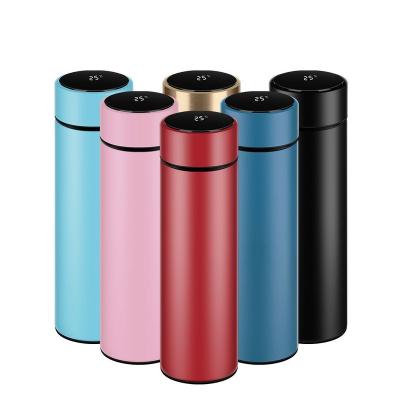 China Best Price 500ml PORTABLE Thermos Stainless Steel Smart Water Bottle for sale