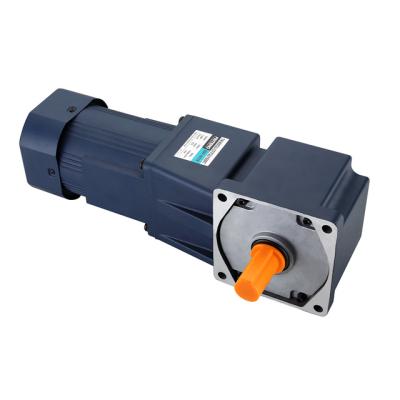 China FTG High Torque AC DC Low Speed Right Angle Gearbox Totally Enclosed Motor Gear Reducer With Hollow Or Solid Shaft for sale