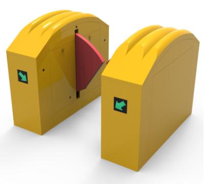 China Torniquete retractable de acero inoxidable de la barrera de la aleta 304 bidireccional en venta