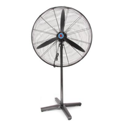 China 26 Inch Retro Body Parts Low Noise High Speed Adjustable Electric Pedestal Waist Stand Swinging Fan In Black With Cooler for sale