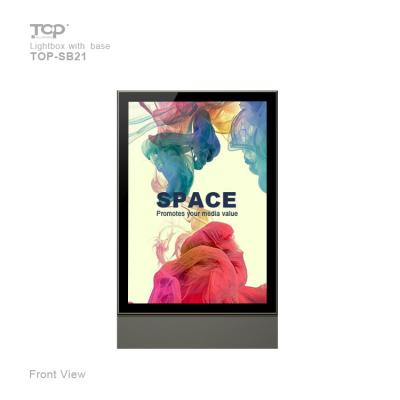 China Aluminum Structure Outdoor LED Lightbox Edgelit Outdoor Advertising Signs Lightbox Waterproof Led for sale
