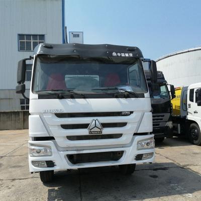 China Used Sinotruk HOWO 6X4 10wheel 375HP White Tractor Truck Head with Customized Request for sale