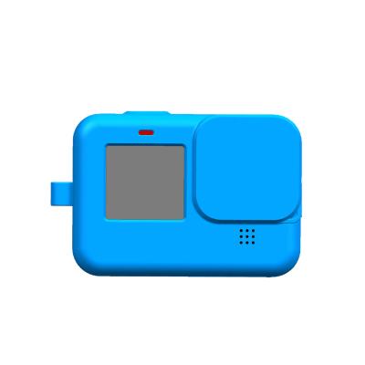 China He ro 9 10 go pro10 protective sleeve go pro he ro 9 sports camera silicone sleeve body anti-drop lens cover spot for sale