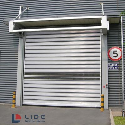 China Industrial High Speed High Speed Heat Insulation Spiral Door Spiral Door for sale