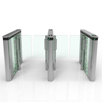 China Security Access Control Management LD-S703 New Design Barrier For Supermarket Optical Speed Turnstile for sale
