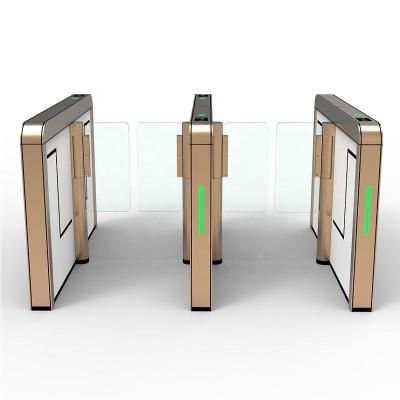 China LD-S708 Security Access Control Optical Speed Gate Turnstile Optical Speed Turnstile Lanes for sale