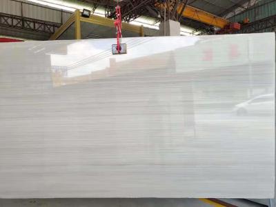 China laje de pedra Cartier Grain Marble Wood Veins de quartzo natural do comprimento de 220cm à venda