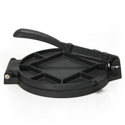 China 7 Inch Sustainable Cast Iron Pre-Seasoned Tortilla Cooking Press for sale