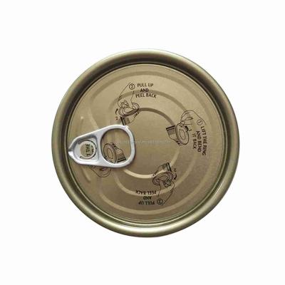 China 1. High temperature resistance 2. Corrosion resistance 2022 Factory low price sales durable preserved food Monochrome tinplate easy open lid for sale