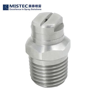China Harden Metal High Pressure Car Wash Flat Fan Nozzle Medium To Coarse Harden Stainless Steel for sale