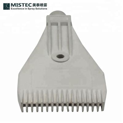China Stainless Steel Flat Jet Blow Off Air Nozzles MISTEC Compressed air Flat jet for sale