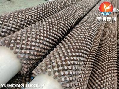 China ASME SA312 Stainless Steel 304 Studded Tube , For Shell-and-tube Heat Exchanger for sale