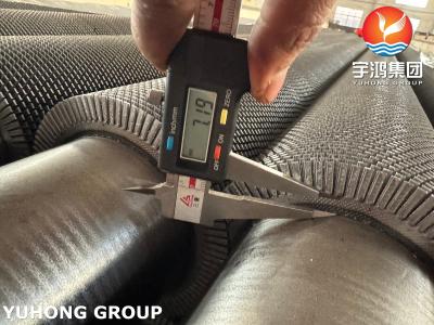 China A335 ASTM P11 HFW Serrated Fin Tube With Gr.11 Fins For Power Plants for sale