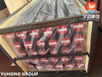 China SA335 P11 ASME Alloy Steel HFW Serrated Finned Pipe With Gr.11 Fin For Heater Coil for sale