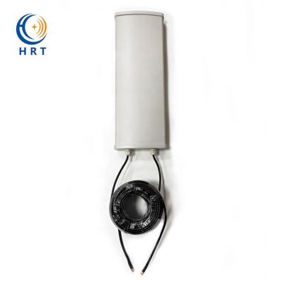 China 5G 698-4000MHz 2x18dbi MIMO Base Station Outdoor Sector Antenna Hybrid Antenna With Two 20 Meters Cable Connector Customized TDJ-0638 for sale