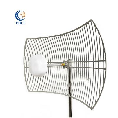 China High Quality Hot Sale 700-4000MHz 5G 30dbi MIMO Parabolic Outdoor Grid Antenna With Two Connector TDJ-0738SPD9-30x2 for sale