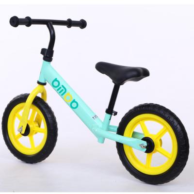 China Blue Color Eva Tyre 12 Inch Strider Bike 3-6 Year Kids No Pedal Bicycles OEM for sale