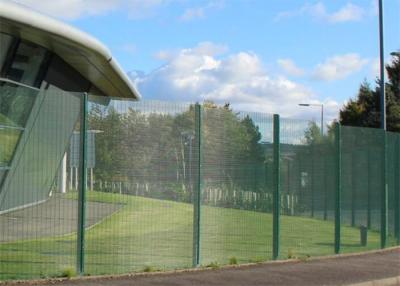 China Powder Coated 358 Security Fencing Horizontal Wire 3.2mm Panel Size 2.4*2.1m for sale