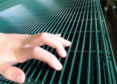 China Heavy Duty Steel 358 Security Fencing 76.2mm*12.7mm Opening Mesh Wear Resistance for sale
