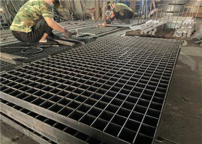 China Electric Galvanized Workshop 20x5 Serrated Bar Grating for sale