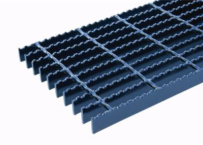 China Hot Dipped Galvanized 32 X 5mm Q195 Serrated Steel Grating for sale