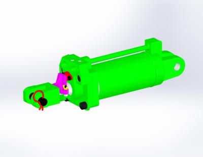 China Construction works Agriculture Lifting Small Hydraulic Cylinder For Loader Tractors Car Lift for sale