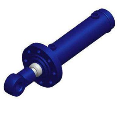 China Construction works Dump Truck Hydraulic Cylinder For Municipal Garbage Trailer Vehicles for sale