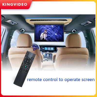 China 15.6 Inch Universal GPS All Cars Can Use Electric Motors Auto Flip Roof Mount Android 10 Dual Monitor for sale