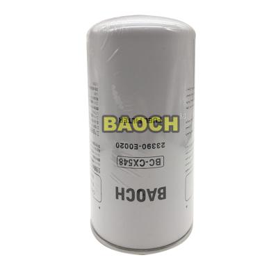 China Construction works Fuel Filter For Excavator 23390-E0020 / S2340-11830-A Hydraulic Oil Filter for sale