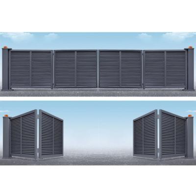China Easily Assembled Front Gate Designs Expandable Foldable Door for sale