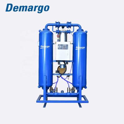 China Hotels Micro Heat Regeneration Desiccant Compressed Air Dryer For Compressed Air for sale